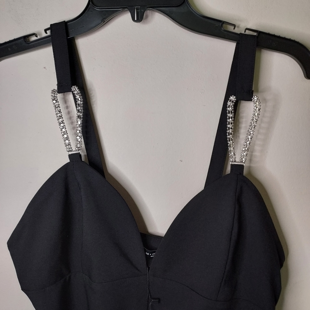 ZARA Sparkly Strap Dress - Picture 11 of 11
